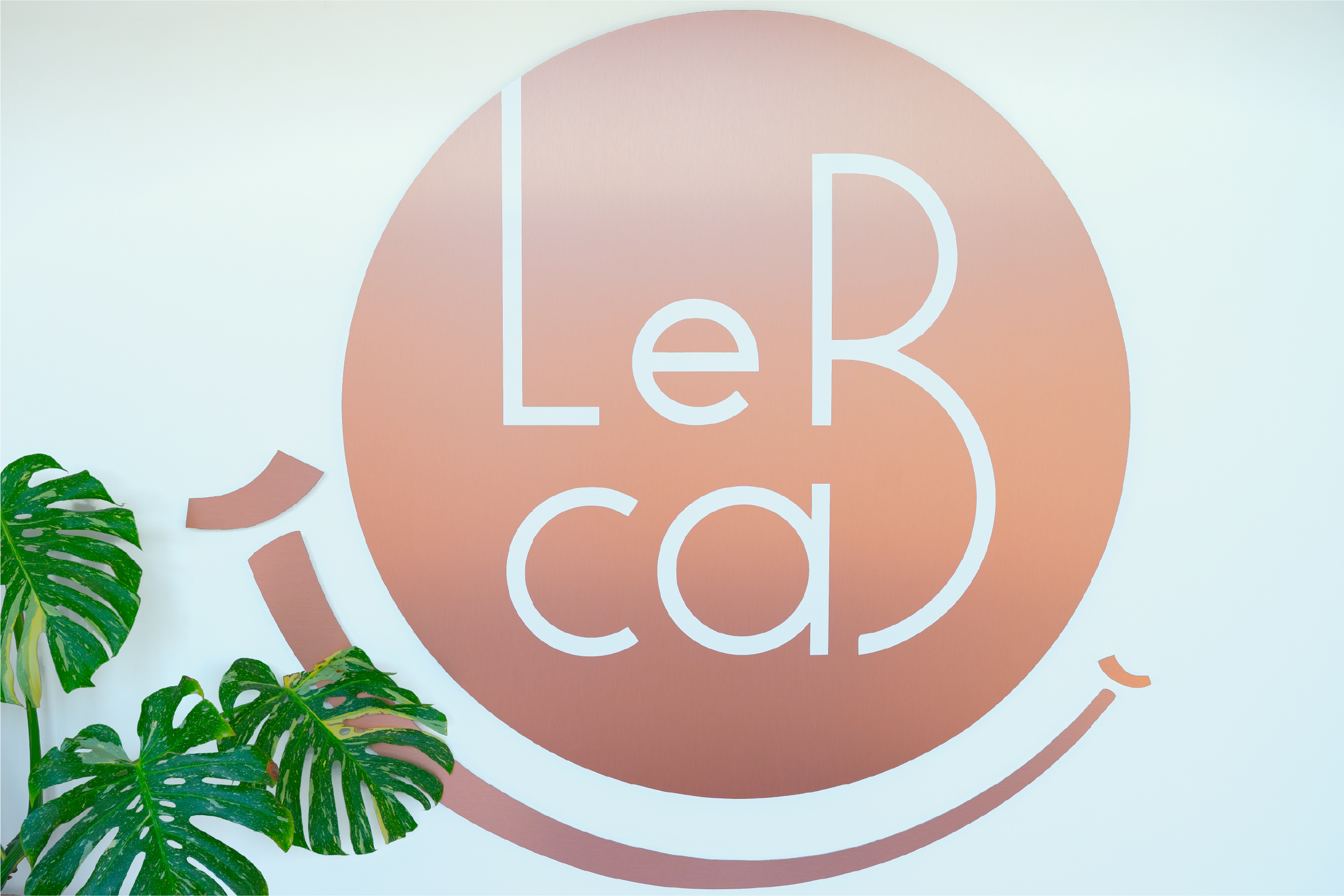 Photo logo cabinet